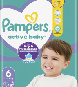 PAMPERS Active Baby pieluchy 6 13 18 kg 48 szt